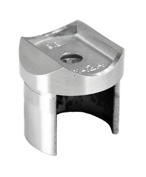 Prechod na trubku ø 42,4 mm, lepený spoj, brúsená AISI 304 - slide 0