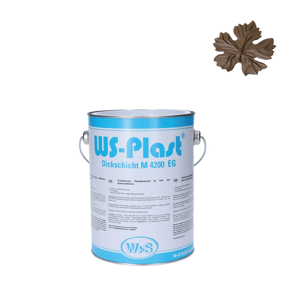 Farba tmavá hrdza 2500 ml kovovosľudovým efektom