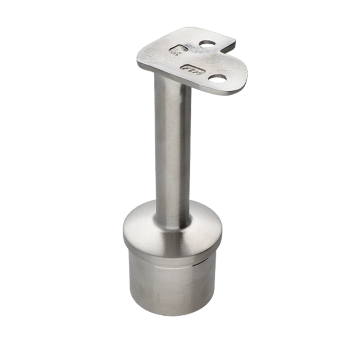 Držiak madla pevný na trubku ø 42,4 mm, brúsená AISI 304