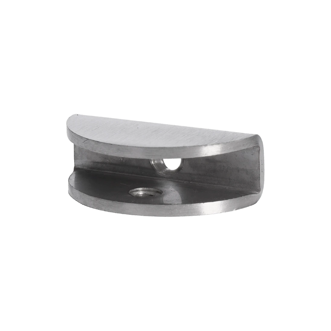 Držiak police pre sklo 8 - 10 mm, brúsená nerez AISI 304