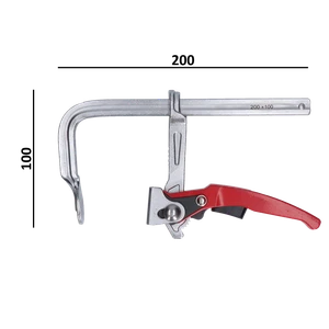 Rýchloupínacia svorka 200 x 100 mm - slide 2