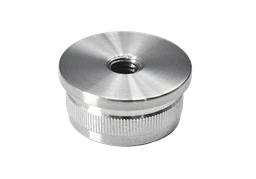 Spodok držiaka madla, M8 na trubku ø 33,7 mm, AISI 304