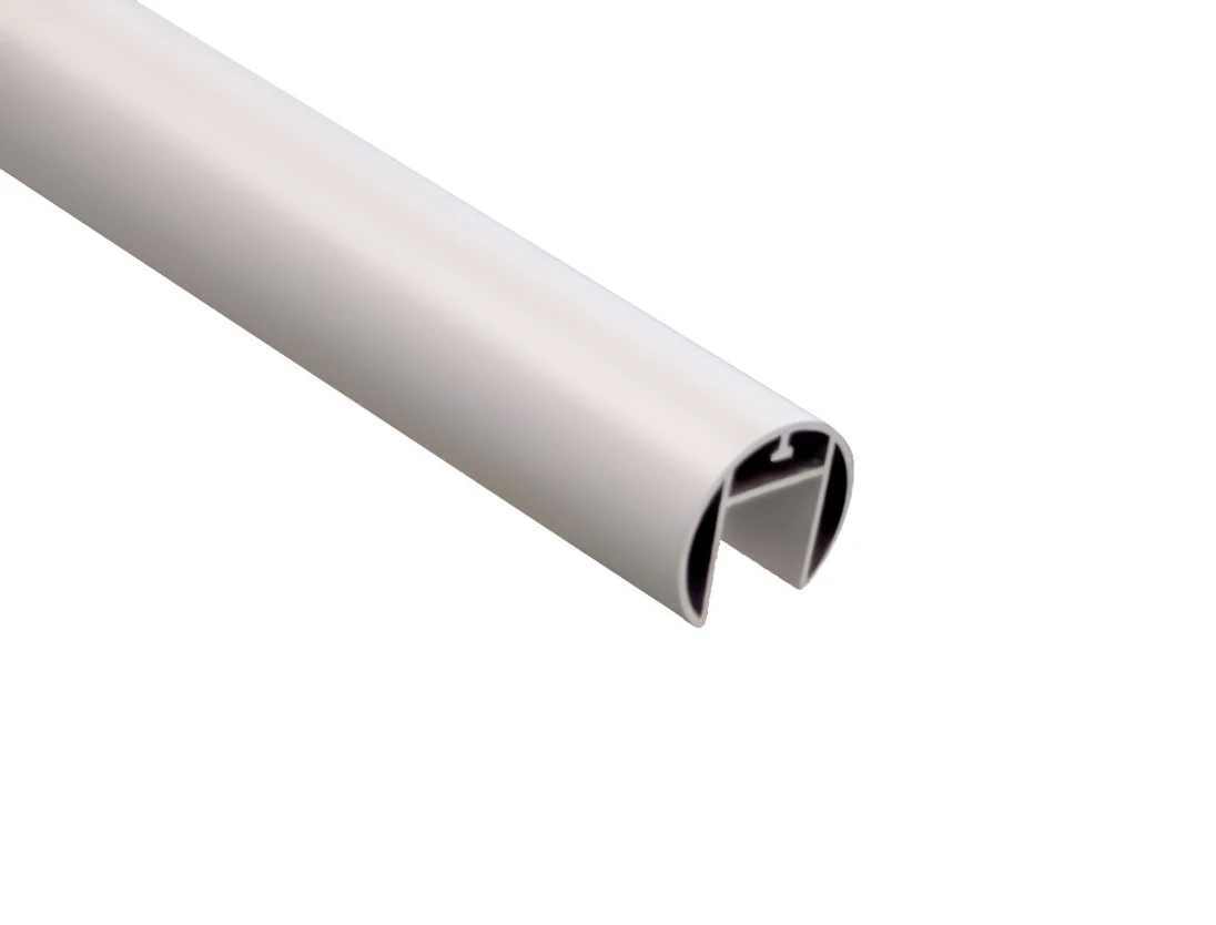 Madlo ø 42,4 x 2500 mm, sklo 8 - 17,5 mm, bez úpravy