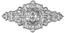 Ornament plechový 405 x 210 x 1 mm