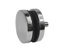 Svorka bodová na sklo 8 - 16 mm, plochá, leštená AISI 304