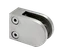 Svorka skla/plechu, sklo 6 - 8,76 mm, brúsená AISI 304