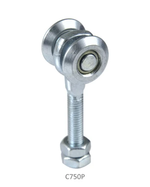 Vozík pro závěsný systém, 2 kolečka, do 30kg, uzavřená ložiska, pro profil C920P - slide 1