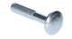 vratový šroub M12x260, DIN 603, pevnost 4.8, pozink