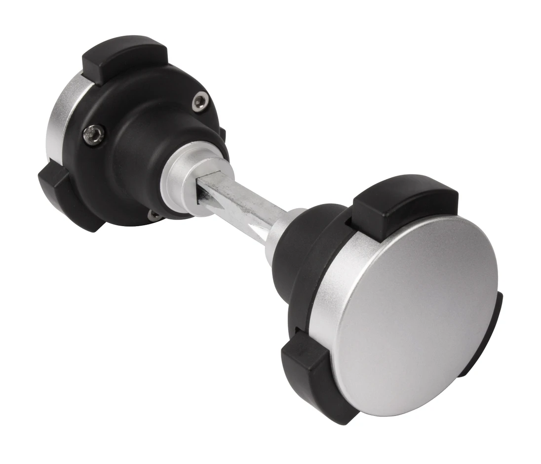 Otočná koule s dětskou pojistkou, hliník, polyamid