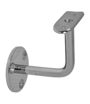 Držák madla ø 42,4 mm na stěnu, leštěná nerez AISI 304 - slide 0