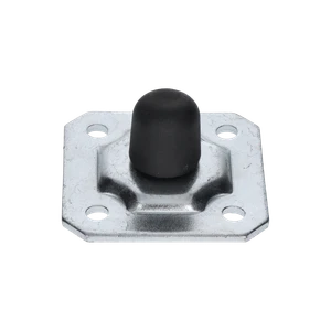 Nastaviteľný doraz posuvných brán, 100 x 100 mm, pozinkovaný - slide 0