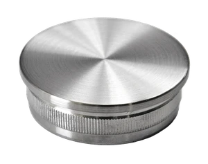 Ukončenie na trubku ø 48,3 mm, brúsená nerez AISI 304 - slide 0