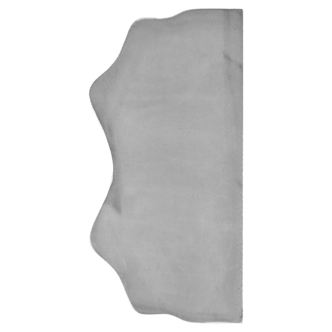 Štít 260x125x3mm bez otvorů, hladký