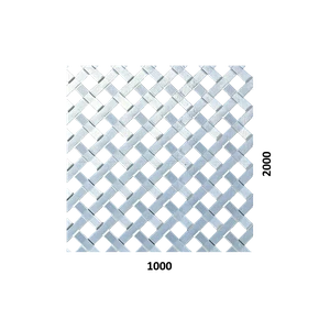 Děrovaný Zn plech tkanina, otvor 10 x 10 mm, rozteč 17 mm - slide 0