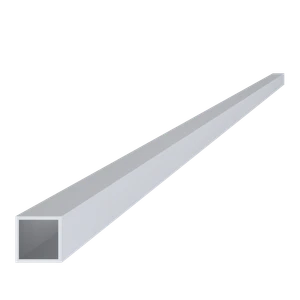 Jekl 20x20x1.5mm, L-6000mm, hliník bez povrchové úpravy - slide 0