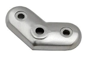 Nadpojovací deska (úhel 45°) na trubku ø 42,4 mm, AISI 316 - slide 0