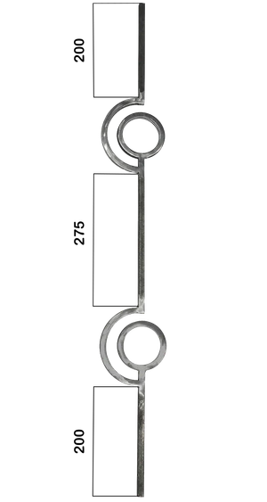 DOPREDAJ tyč 12 x 12 mm, 138 x 1000 mm - slide 1