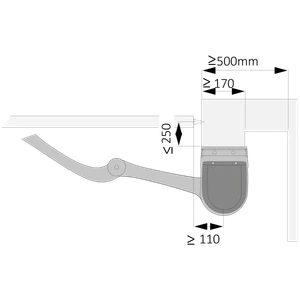 HOPPBDKCE sada pre dvojkrídlovú bránu do 2,4 m/krídlo - slide 4