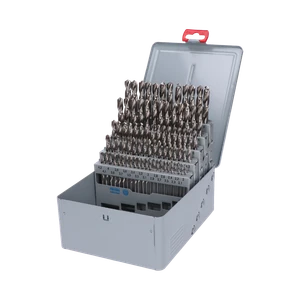 Sada HSS vrtáků do kovu, 2 - 10 mm, univerzální použití - slide 1