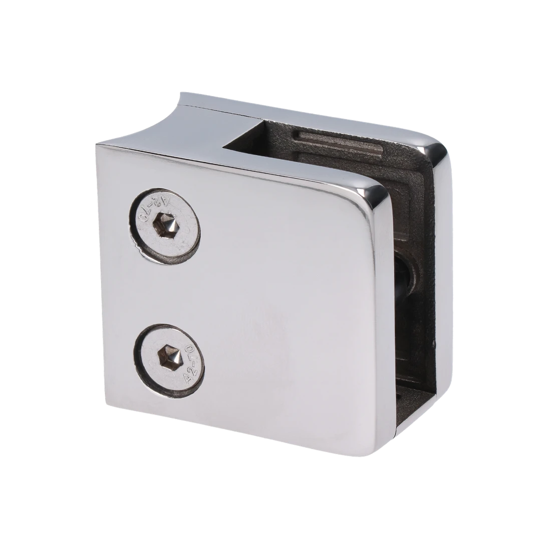 Svorka skla/plechu na trubku ø 42,4 mm, so spodnou podložkou