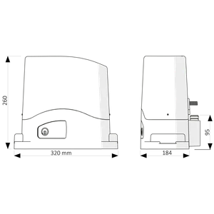 UKONČENA VÝROBA! TURBOKIT50 pro posuvná vrata do 400kg - slide 5