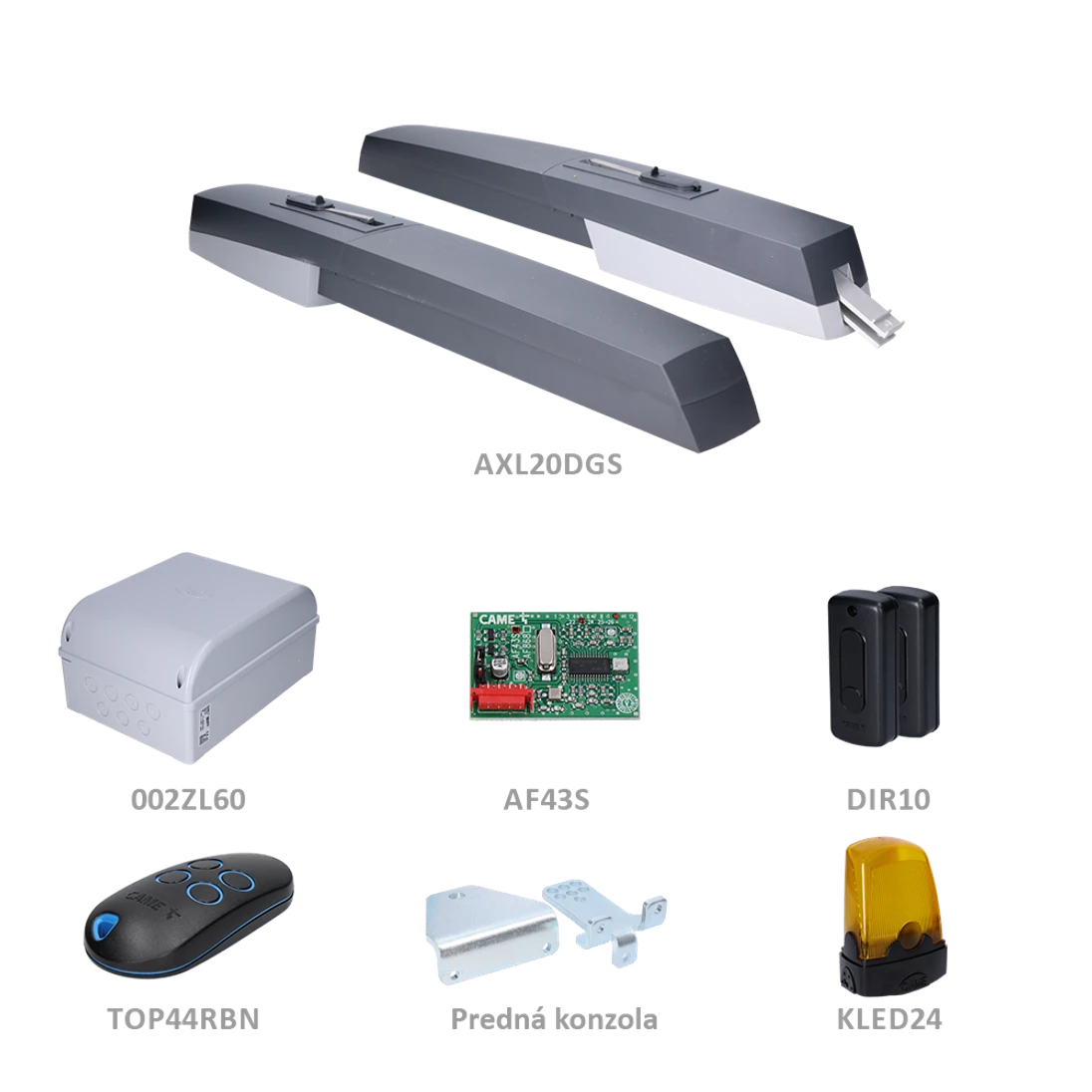 AXL ECO ATOMO pohon pre dvojkrídlovú bránu do 2,2 m/krídlo