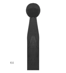 Špic typu K4, štvorhran 14 x 14 mm hladký, L = 150 mm