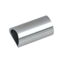 Prechod medzi stĺpom ø 42,4 mm a platňou, brúsená L = 35 mm