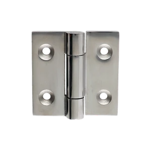 Pant na brány, na jekl, L-75 mm, broušená nerez AISI304 - slide 0