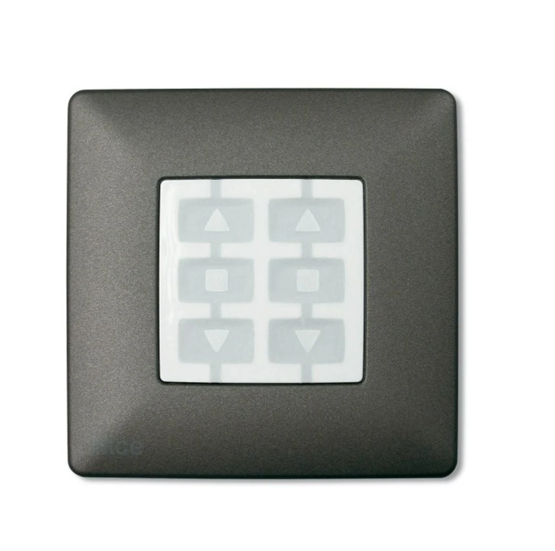 DOPREDAJ nástenný kryt pre Nice Opla na stenu, antracit