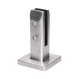 Vrchné kotvenie pre sklo 10 - 12,76 mm, brúsená AISI 316