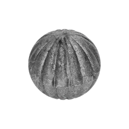 Guľa plná ø 50 mm, zdobená