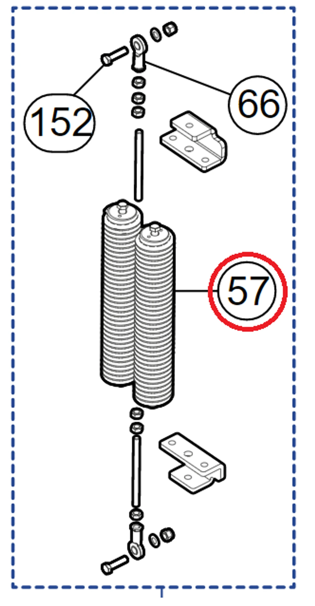 PMD2249.4610 pružina pro M7BAR/L-BAR