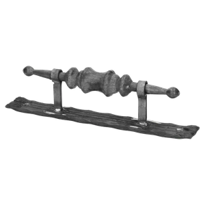 Úchyt kovaný 280 x 90 mm, odsadenie 61 mm, bez úpravy - slide 0