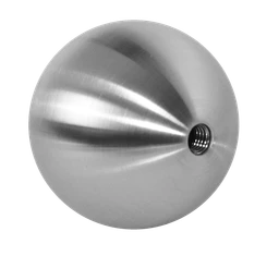 Guľa dutá so závitom M8 / ø 60 mm, brúsená nerez AISI 304