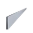 Hliníkový jekl 120 x 20 x 2 x 6000 mm, bez úpravy