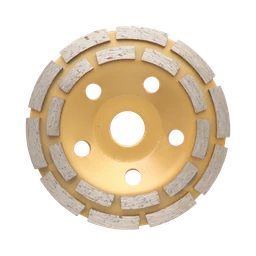 Brúsny diamantový kotúč 125 x 22 mm, bez závitu, dvojradový