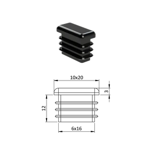 Krytka plastová 10 x 20 mm - slide 0