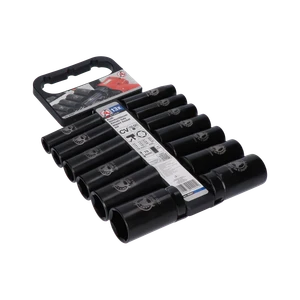 Sada nadstavcov na rázový uťahovák 1/2`, 10-32 mm, 13 ks - slide 0