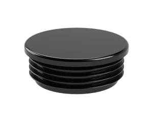 Vnútorná krytka guľatá ø 76 mm, plastová, čierna - slide 1