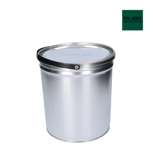 Barva antikorozní polomatná na zinek 5kg mechově-zelená - slide 1