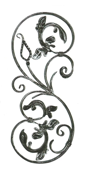 Ornament 740 x 320 mm, profil 16 x 7 mm, pravý - slide 0