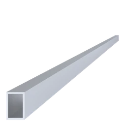 Al jekl 30 x 20 x 2 x 6000 mm, bez povrchové úpravy