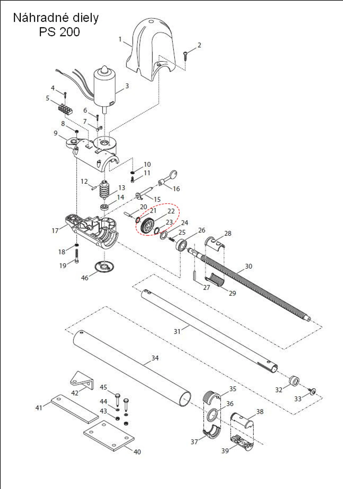 570RM1-5Z34 koliesko prevodovky ozubené, plastové