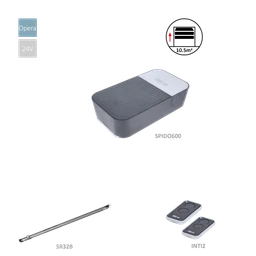 SPIDO32BKCE sada pro sekční vrata do 10.5m²