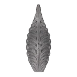 List 110 x 43 x 4 mm, obojstranný vzor, odliatok