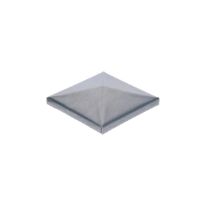 Stříška plechová 30 x 30 mm, pozink, tloušťka 1,5 mm - slide 0