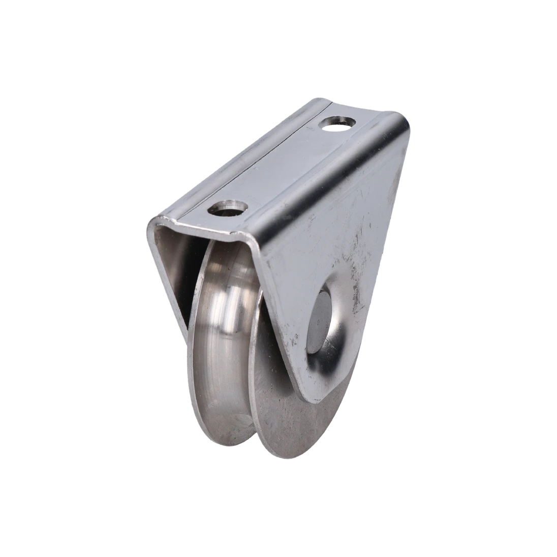 Vodiaca kladka ø 78 mm na montáž pod rám, AISI 304