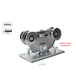 Vozík GRANDE pre samonosný systém do 800 kg/13 m