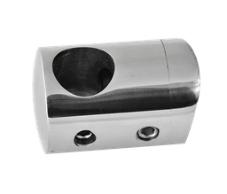 Držiak tyče ø 12 mm (P) na trubku ø 42,4 mm, AISI 304